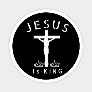 Jesus is king Magnet